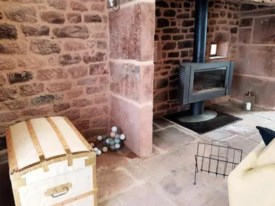 Plan de l'établissement Gîte de France Le grand frêne 4 épis - Gîte de France 6 personnes MAE-0164