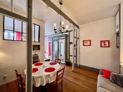Plan de l'établissement Appartement T2 au Mont-Dore, 4 pers, animaux acceptés, WiFi - FR-1-608-259