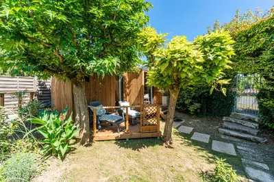 Jardin de l'établissement Chambre d'hôtes de la dame blanche