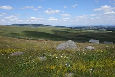 Paysage naturel près de la villa