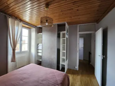 Un ou plusieurs lits dans un hébergement de l'établissement la chambre d'Axelle