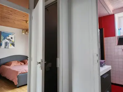 Un ou plusieurs lits dans un hébergement de l'établissement la chambre d'Axelle