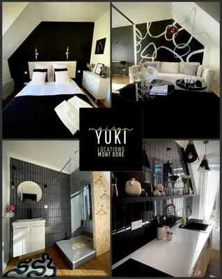 Un ou plusieurs lits dans un hébergement de l'établissement Maison Yuki - Appartement chic - Netflix et Parking gratuit