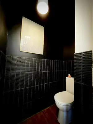 Salle de bains dans l'établissement Maison Yuki - Appartement chic - Netflix et Parking gratuit