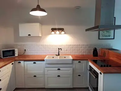 Cuisine ou kitchenette dans l'établissement NEW : Maison - 10mn La Bourboule