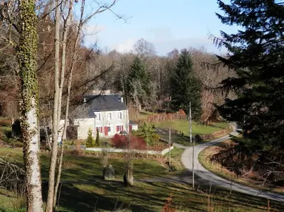 Paysage naturel près de la maison de vacances