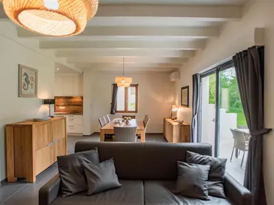 Coin salon dans l'établissement Lac Bleu nr 19