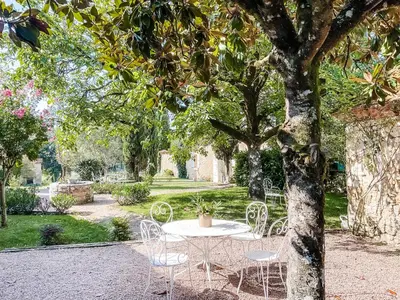 Jardin de l'établissement Domaine de pragelier