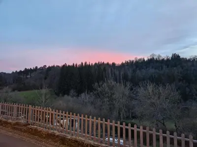 Paysage naturel près de la villa