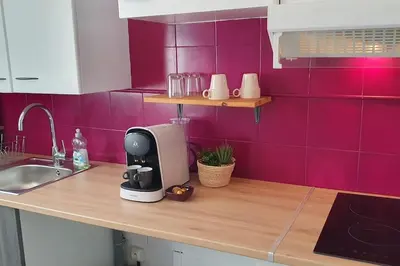 Cuisine ou kitchenette dans l'établissement *L'Anatole*/Haute Ville/TULLE