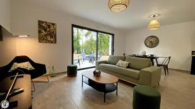 Coin salon dans l'établissement Breakislebed 3 Maisons CHU LIMOGES