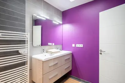 Salle de bains dans l'établissement L'Escapade du Petit Mas - Appt climatisé