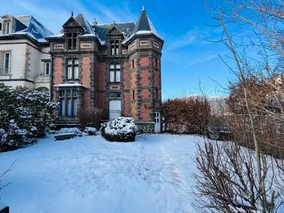 L'établissement Charmant T3 au Mont-Dore, jusqu'à 4 pers, wifi, vue Puy Gros - FR-1-608-265 en hiver