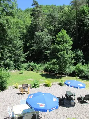 Paysage naturel près de la maison de vacances