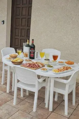 Nourriture dans la maison de vacances ou à proximité