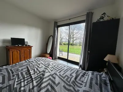 Un ou plusieurs lits dans un hébergement de l'établissement chambre équipée
