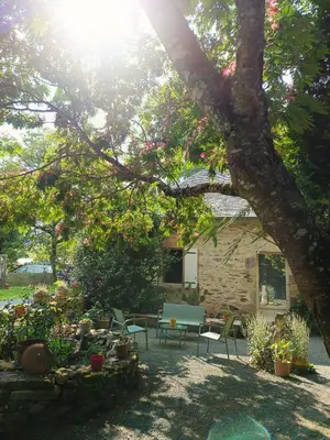 Jardin de l'établissement L'Albizia