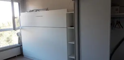 Cuisine ou kitchenette dans l'établissement Studio-cabine Station de ski Super Lioran
