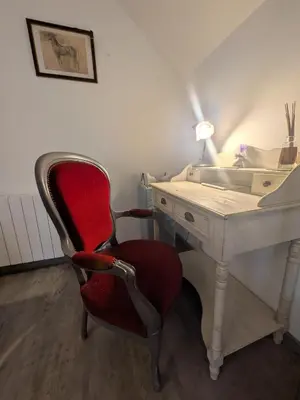 Plan de l'établissement Gîte dans ancien corps de ferme à côté de Pompadour