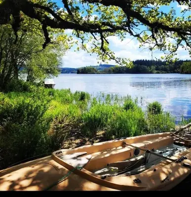 Paysage naturel près de la maison de vacances