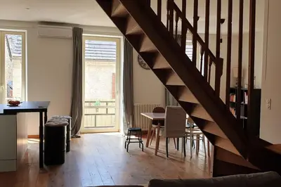 Plan de l'établissement Duplex 4 pers, plein centre de Montignac-Lascaux