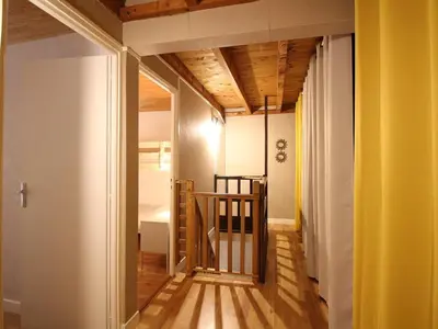 Un ou plusieurs lits dans un hébergement de l'établissement Duplex au Mont-Dore avec parking, proche centre et pistes - FR-1-608-268
