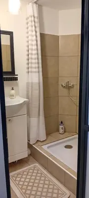 Salle de bains dans l'établissement Kilomètre creusois