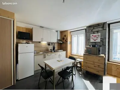 Cuisine ou kitchenette dans l'établissement Studio au cœur du centre ville