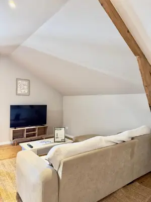 Télévision ou salle de divertissement dans l'établissement Le Bohème / zone sud - DABNB
