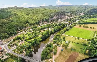 Paysage naturel près de la maison de vacances