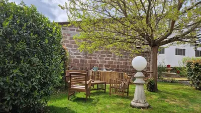 Jardin de l'établissement Le gîte de La Tête de l'Art