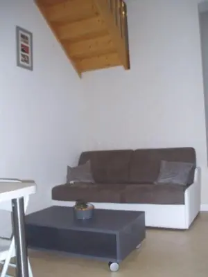Coin salon dans l'établissement Appart-Hôtel Limoges