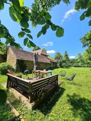 Jardin de l'établissement Le Rustique