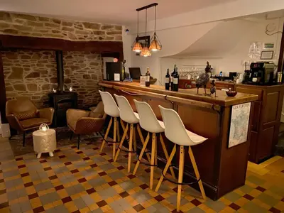 Boissons dans l'établissement B&B Le Saut de la Bergère