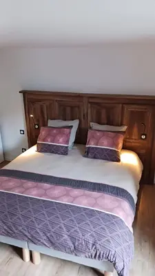 Un ou plusieurs lits dans un hébergement de l'établissement Les Nuits de Vieillespeze