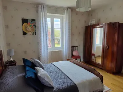 Un ou plusieurs lits dans un hébergement de l'établissement le gîte du lac