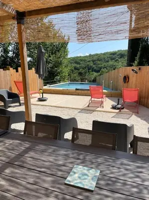 Paysage naturel près de la maison de vacances