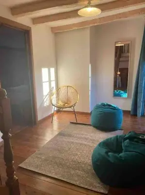 Un ou plusieurs lits dans un hébergement de l'établissement Maison Vacances 12 pers / Périgord Noir / Piscine