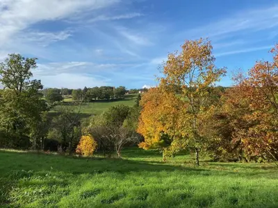 Paysage naturel près de la maison de vacances