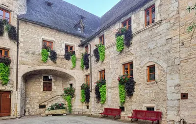 Plan de l'établissement Beautiful Home In Issendolus With Wifi