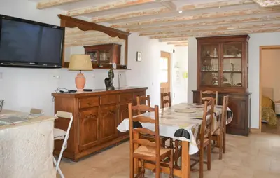 Plan de l'établissement Beautiful Home In Issendolus With Wifi