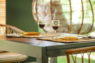 Nourriture dans la maison de vacances ou à proximité
