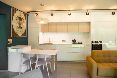 Cuisine ou kitchenette dans l'établissement Lodge 5 étoiles - Home Chic dans les prés