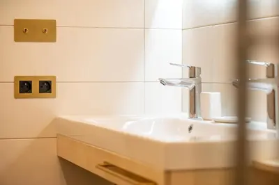 Salle de bains dans l'établissement Lodge 5 étoiles - Home Chic dans les prés