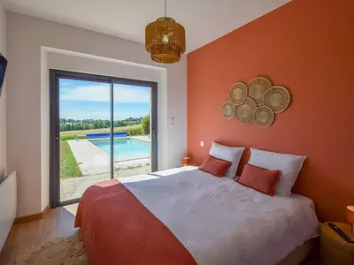 Un ou plusieurs lits dans un hébergement de l'établissement Villa on Historic Dordogne