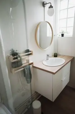 Salle de bains dans l'établissement Studio Ma - Lumineux et Calme