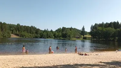 Paysage naturel près de la maison de vacances