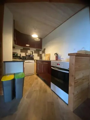 Cuisine ou kitchenette dans l'établissement Le Grab