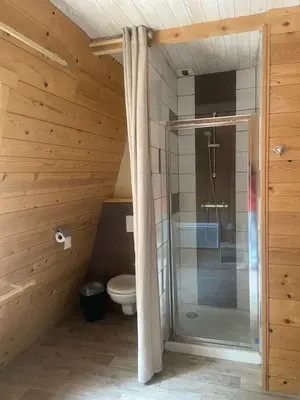 Salle de bains dans l'établissement Le Grab