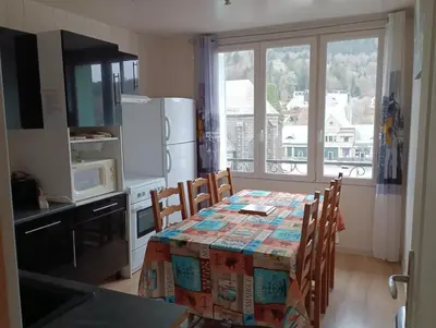 Cuisine ou kitchenette dans l'établissement Mont Dore/Sancy 6 personnes emplacement privilégié